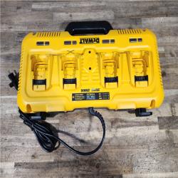 HOUSTON LOCATION - AS-IS DEWALT 12V/20V/60V MAX 4-Port Lithium-Ion Battery Charger