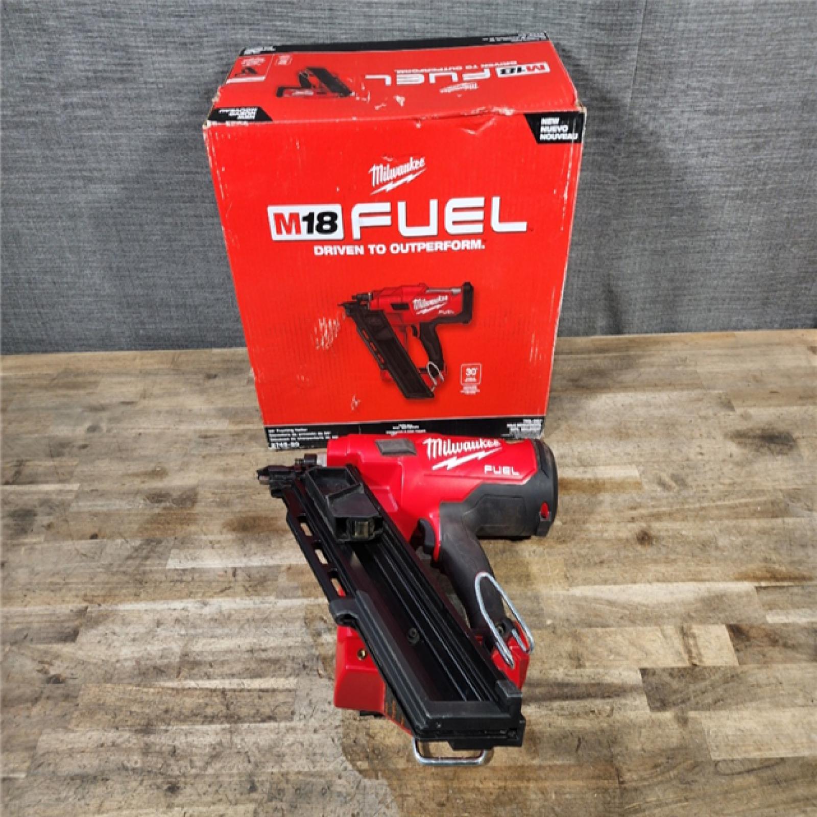 HOUSTON LOCATION - AS-IS M18 FUEL 3-1/2 in. 18-Volt 30-Degree Lithium-Ion Brushless Cordless Framing Nailer (Tool-Only)