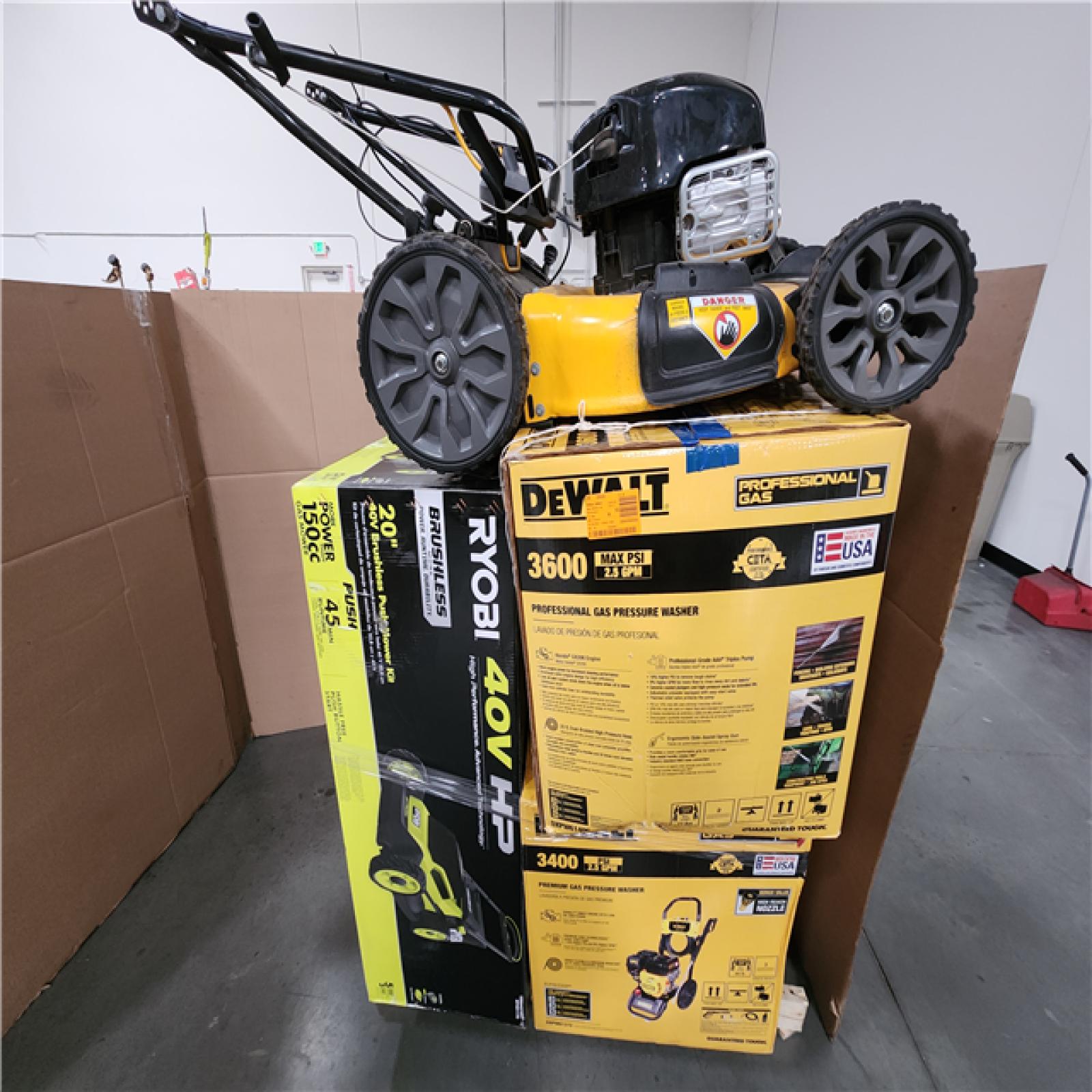 CALIFORNIA AS-IS OUT DOOR POWER EQUIPMENT
