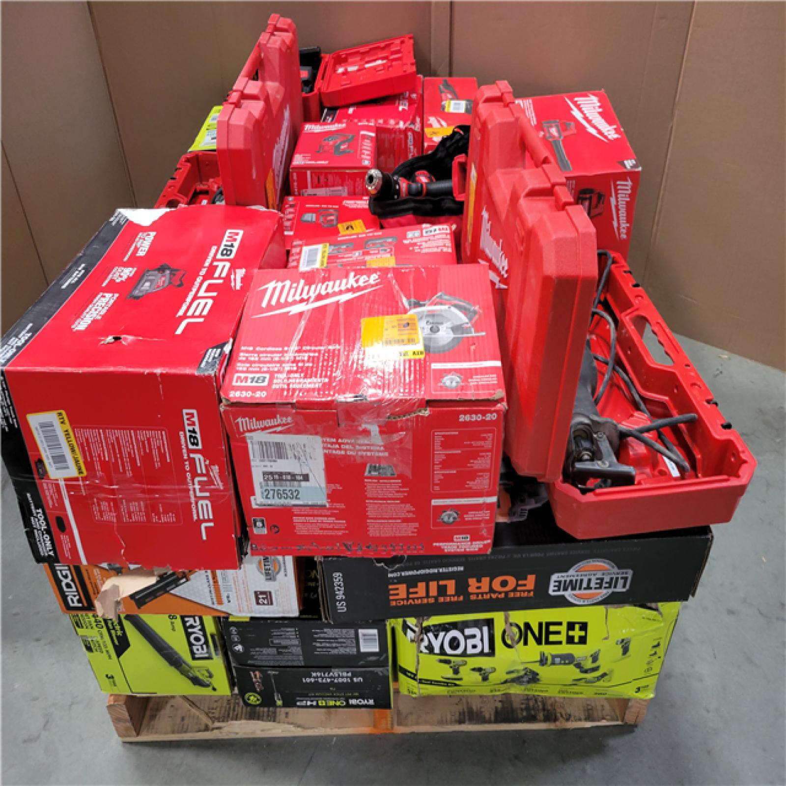 CALIFORNIA AS-IS TOOL PALLET