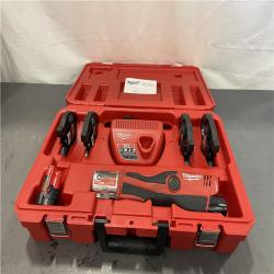 AS-IS - Milwaukee M12 12-Volt Lithium-Ion Force Copper Logic Cordless Press Tool Kit