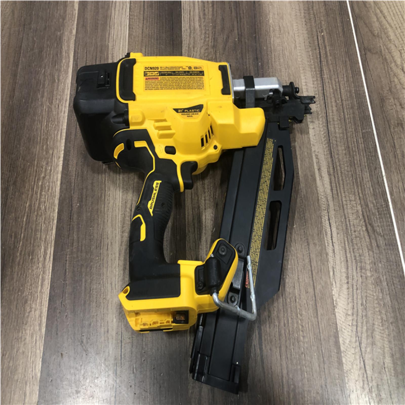 AS-IS DEWALT 20-Volt 21° Cordless Framing Nailer (Tool-Only)