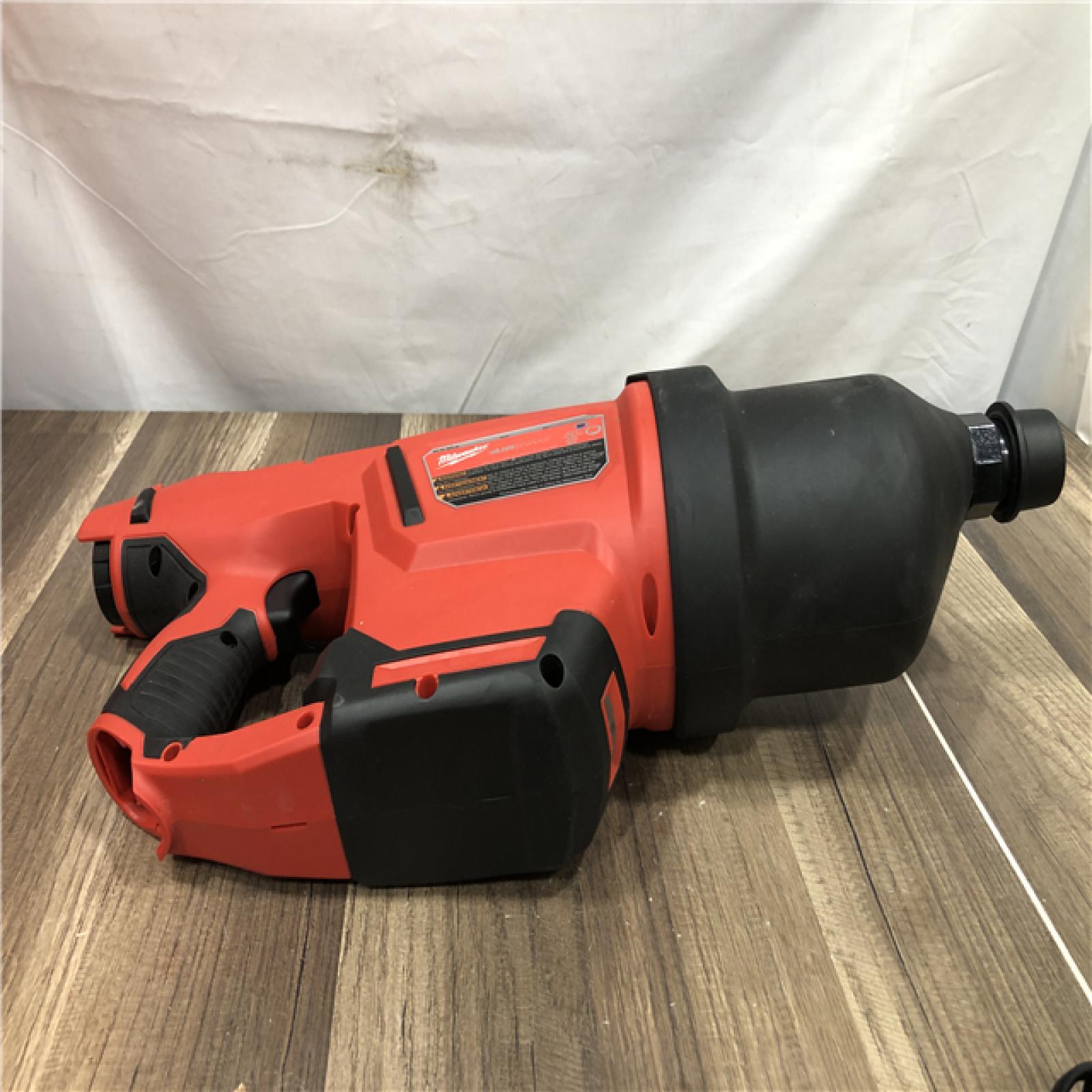 AS-IS Milwaukee 12-Volt Lithium-Ion Cordless Drain Cleaning Airsnake Air Gun Kit