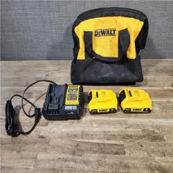 HOUSTON LOCATION - AS-IS DEWALT 2 TOOL COMBO KIT W/ (2) BATTERY & CHARGER