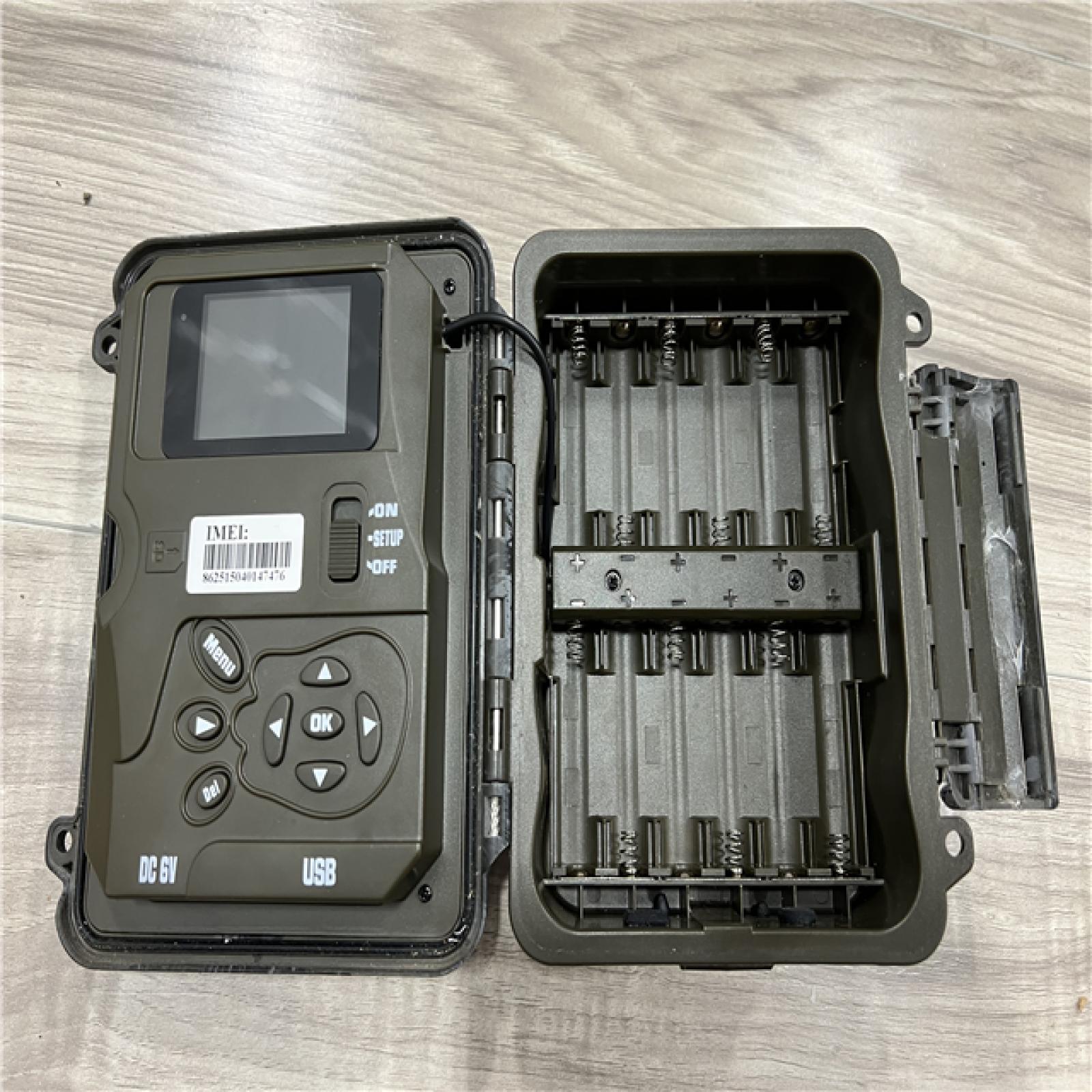 AS-IS Spartan Camera Trail Cameras Gocam 4G/LTE BlackoutPhoto/Video Transmit Camo GCLR4b Model: GC-LR4B