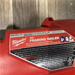 AS-IS Milwaukee FUEL 3-1/2 in. 18-Volt 30-Degree Lithium-Ion Brushless Cordless Framing Nailer (Tool-Only)
