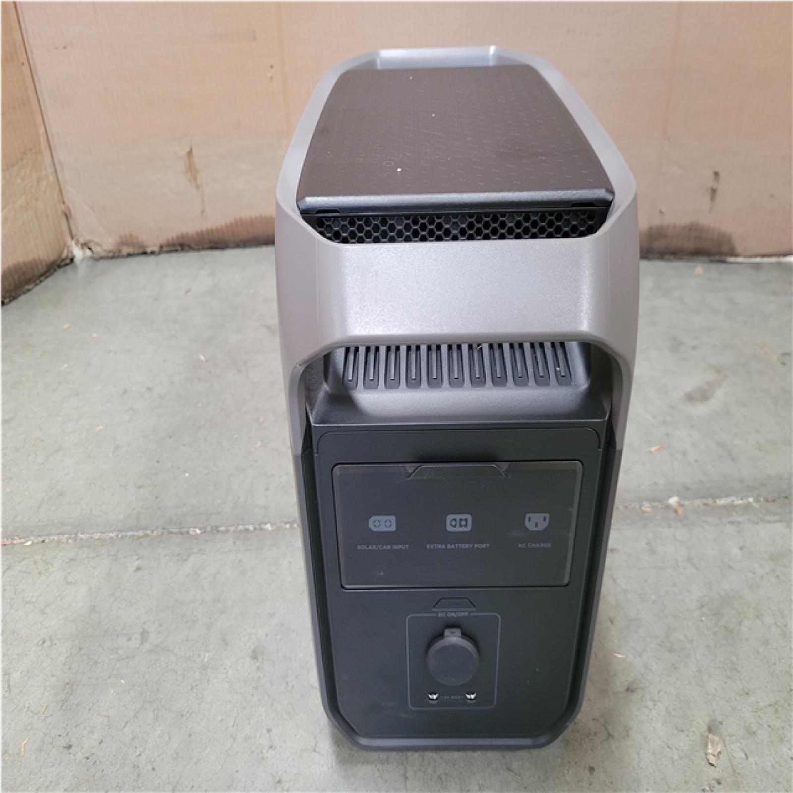 CALIFORNIA AS-IS ECOFLOW 1800-WATT DELTA 3 BATTERY GENERATOR