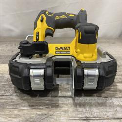 AS-IS DEWALT ATOMIC 20V MAX Cordless Brushless Compact 1-3/4 in. Bandsaw (Tool Only)