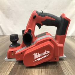 AS-IS Milwaukee 18V Lithium-Ion Cordless 3-1/4 in. Planer (Tool-Only)
