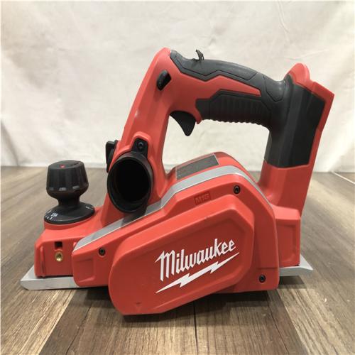 AS-IS Milwaukee 18V Lithium-Ion Cordless 3-1/4 in. Planer (Tool-Only)