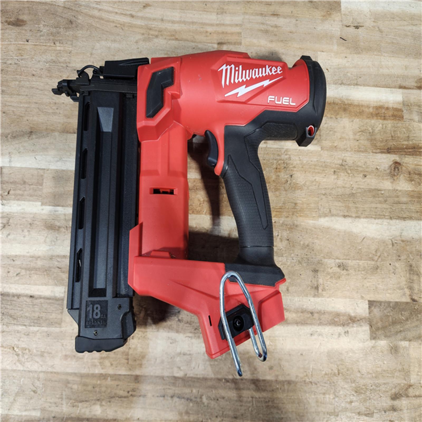 HOUSTON LOCATION - AS-IS Milwaukee FUEL 18-Volt Lithium-Ion Brushless Cordless Gen II 18-Gauge Brad Nailer (Tool-Only)