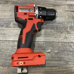 AS-IS Milwaukee 18V Lithium-Ion Brushless Cordless 1/2 in. Compact Hammer Drill/Driver Kit