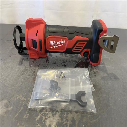 AS-IS - Milwaukee M18 18-Volt Lithium-Ion Cordless Drywall Cut Out Tool
