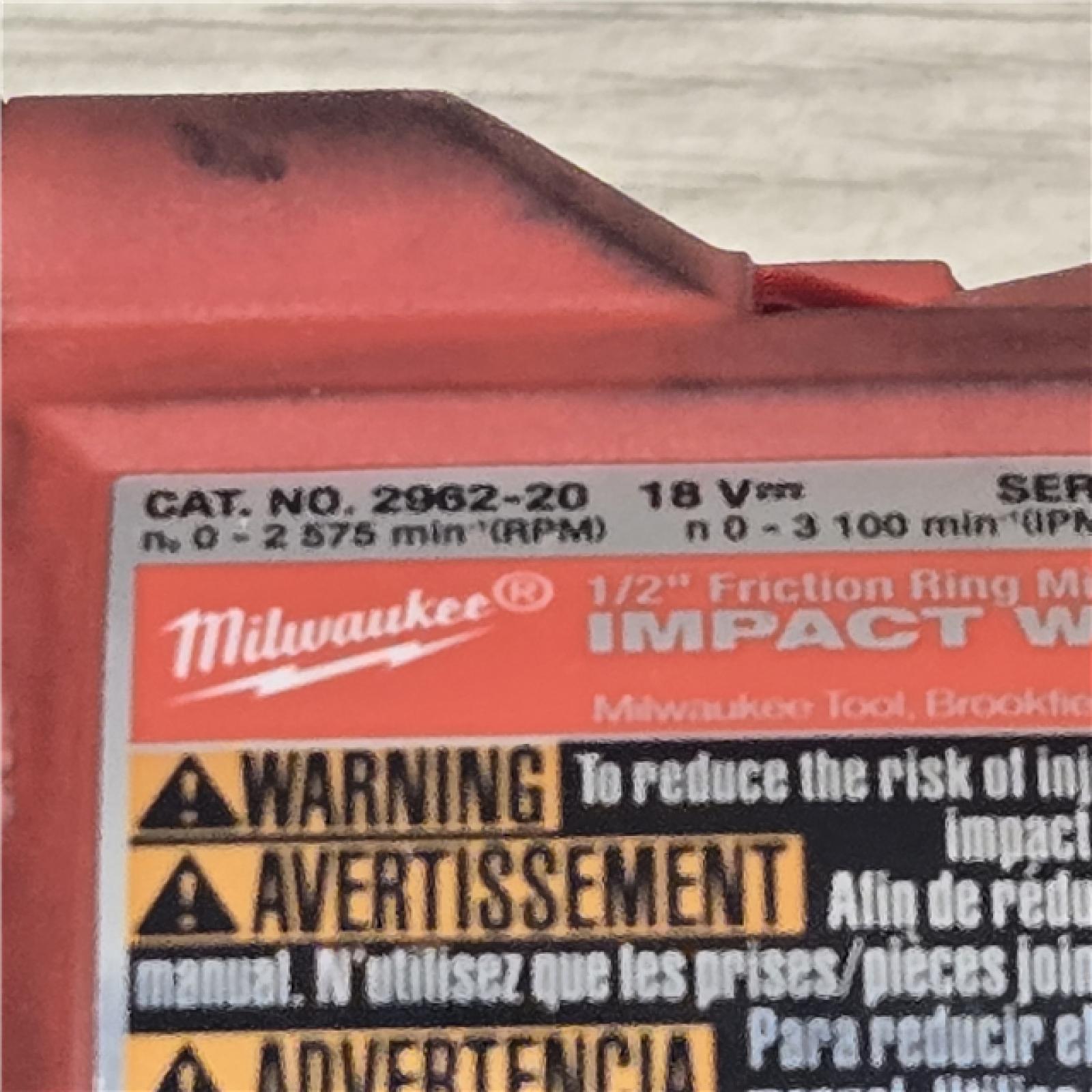 AS-IS Milwaukee 2962-20  M18 18V Fuel 1/2 Mid-Torque Impact Wrench Cordless (Tool-Only)