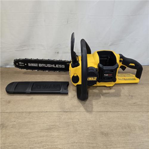 AS-IS DEWALT FLEXVOLT 60V MAX 16in. Cordless Chainsaw (Tool Only)