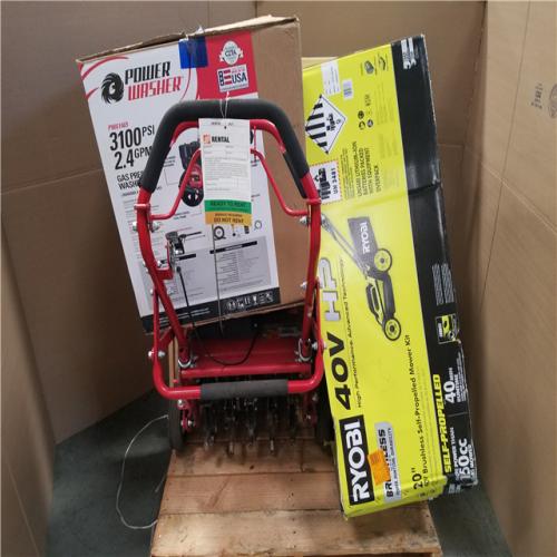 CALIFORNIA AS-IS OUTDOOR POWER EQUIPMENT