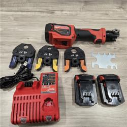 AS-IS Milwaukee 2674-22P - M18 Short Throw Press Tool Kit - Viega PureFlow & T.