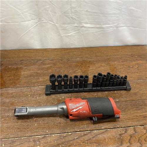 AS-IS Milwaukee M12 FUEL 1/4 in. Cordless Brushless High Speed Ratchet (Tool Only)