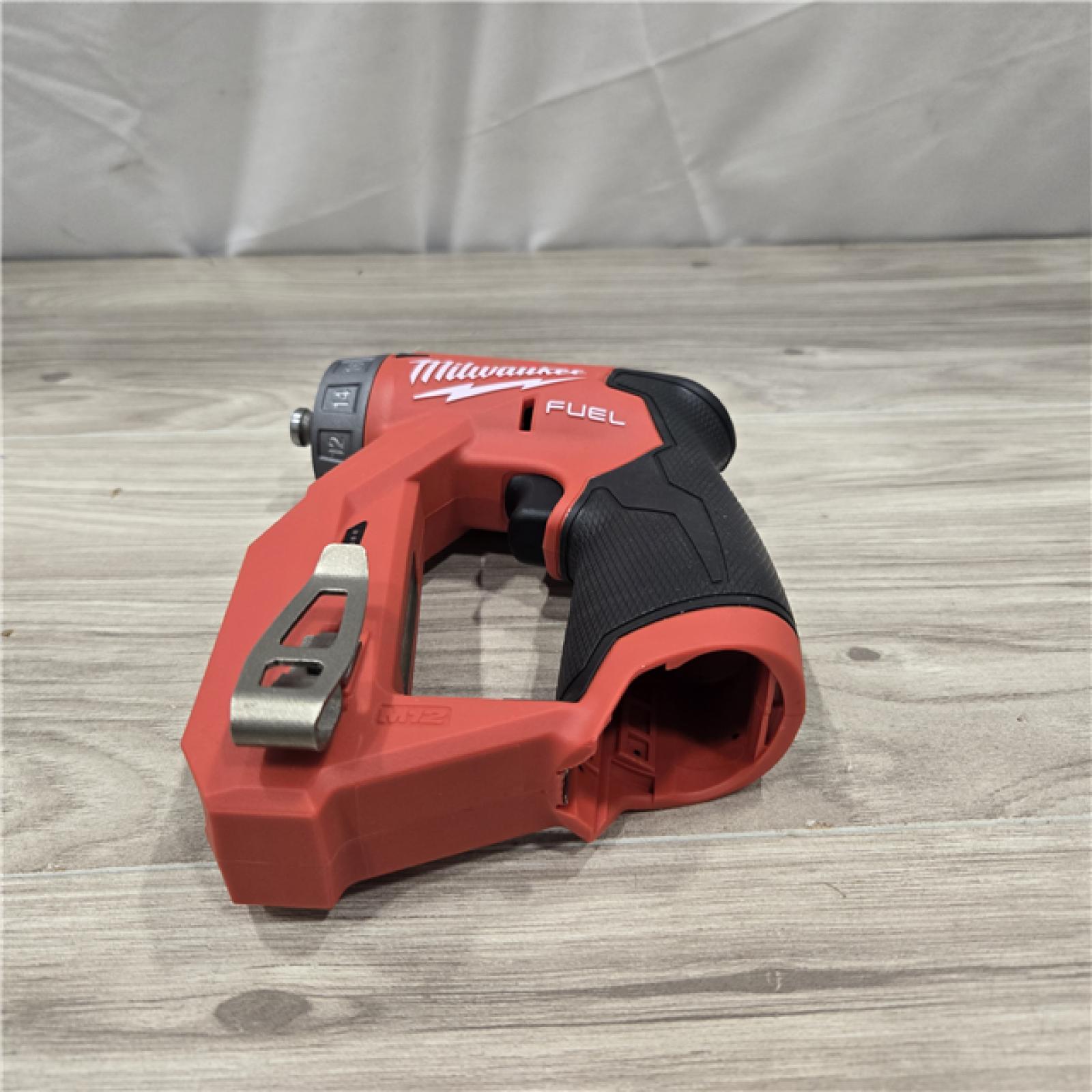 AS-IS Milwaukee 2505-22 M12 FUEL 3/8 in. Cordless Installation Drill Driver Kit (2 Ah)