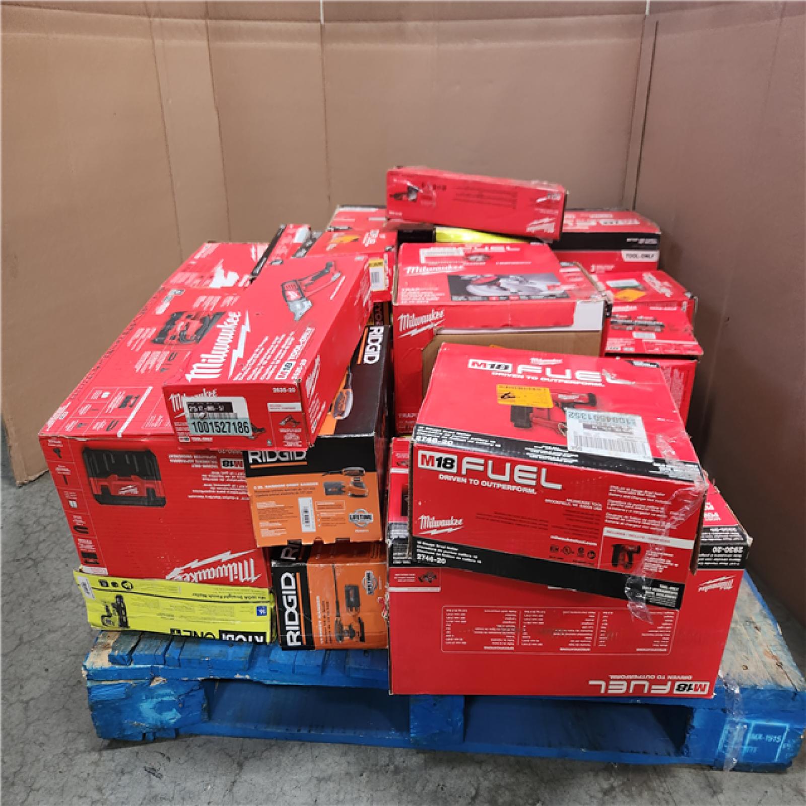 CALIFORNIA AS-IS TOOL PALLET