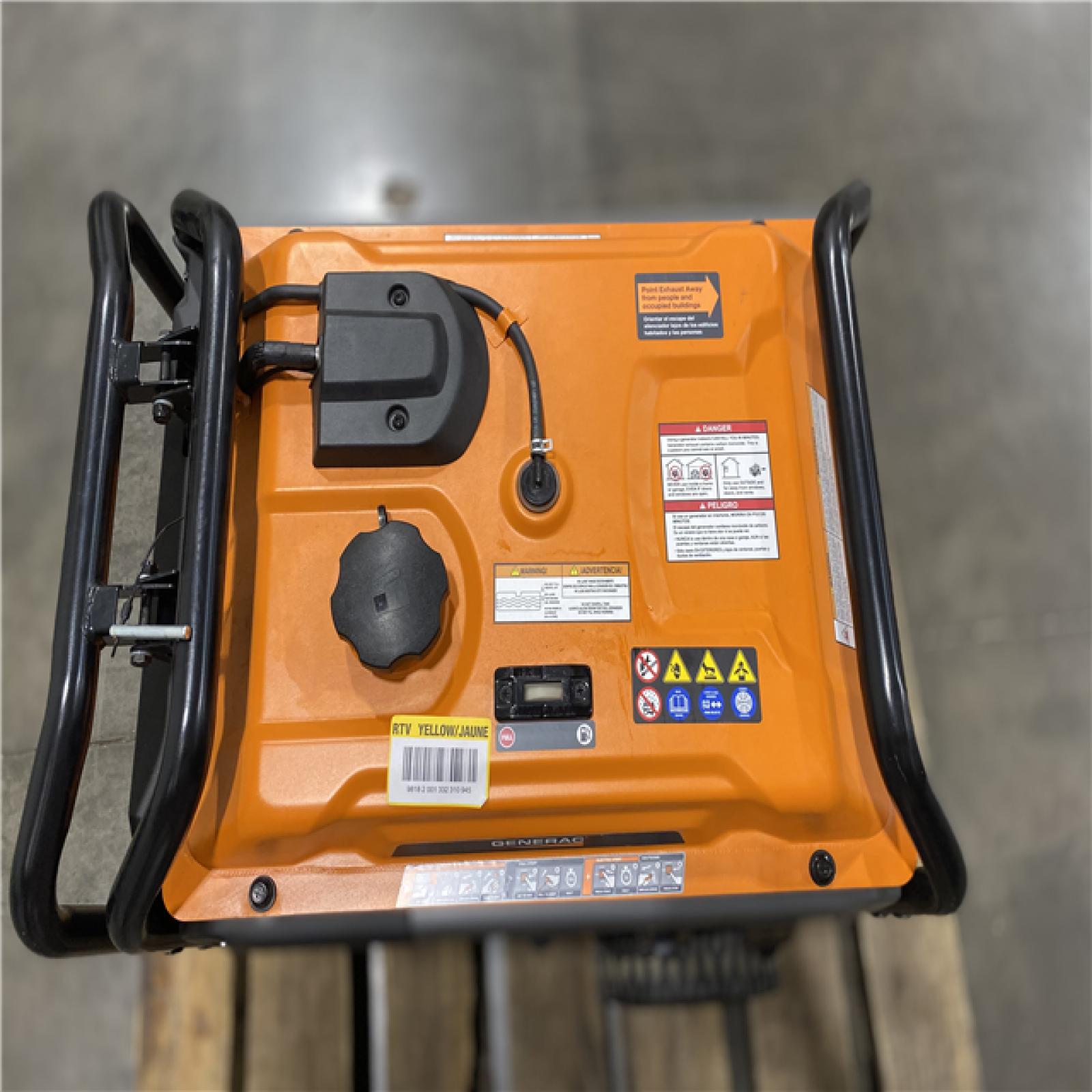 Dallas Location - As-Is  Generac 12500/9500-Watt Tri-Fuel Portable