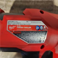 HOUSTON LOCATION - AS-IS Milwaukee FUEL 18-Volt Lithium-Ion Brushless Cordless Gen II 15-Gauge Angled Finish Nailer (Tool-Only)