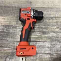 AS-IS Milwaukee 18V Lithium-Ion Brushless Cordless 1/2 in. Compact Drill/Driver Kit