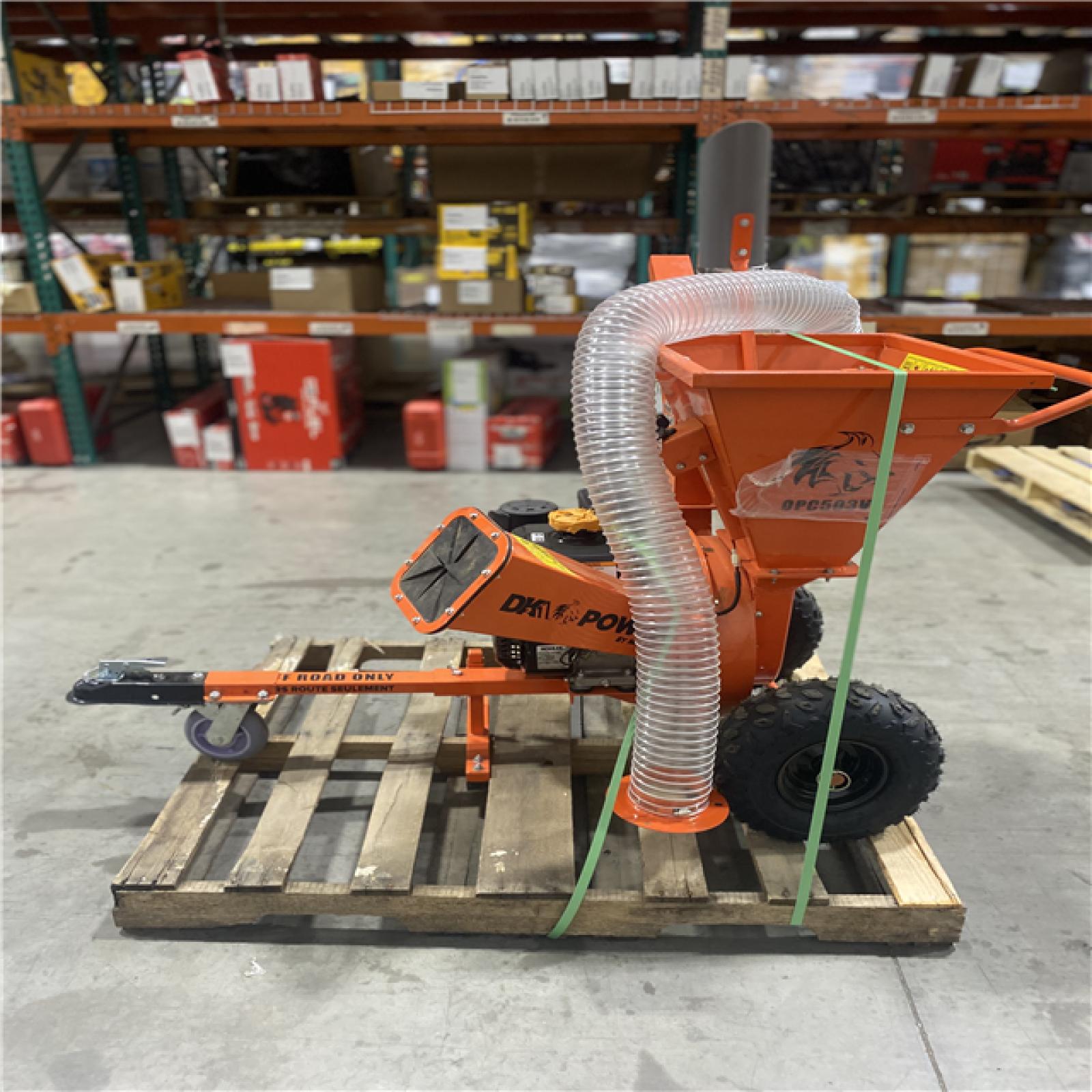 Dallas Location - As-Is DK2 Manual 7 -HP Kohler Gas Wood Chipper