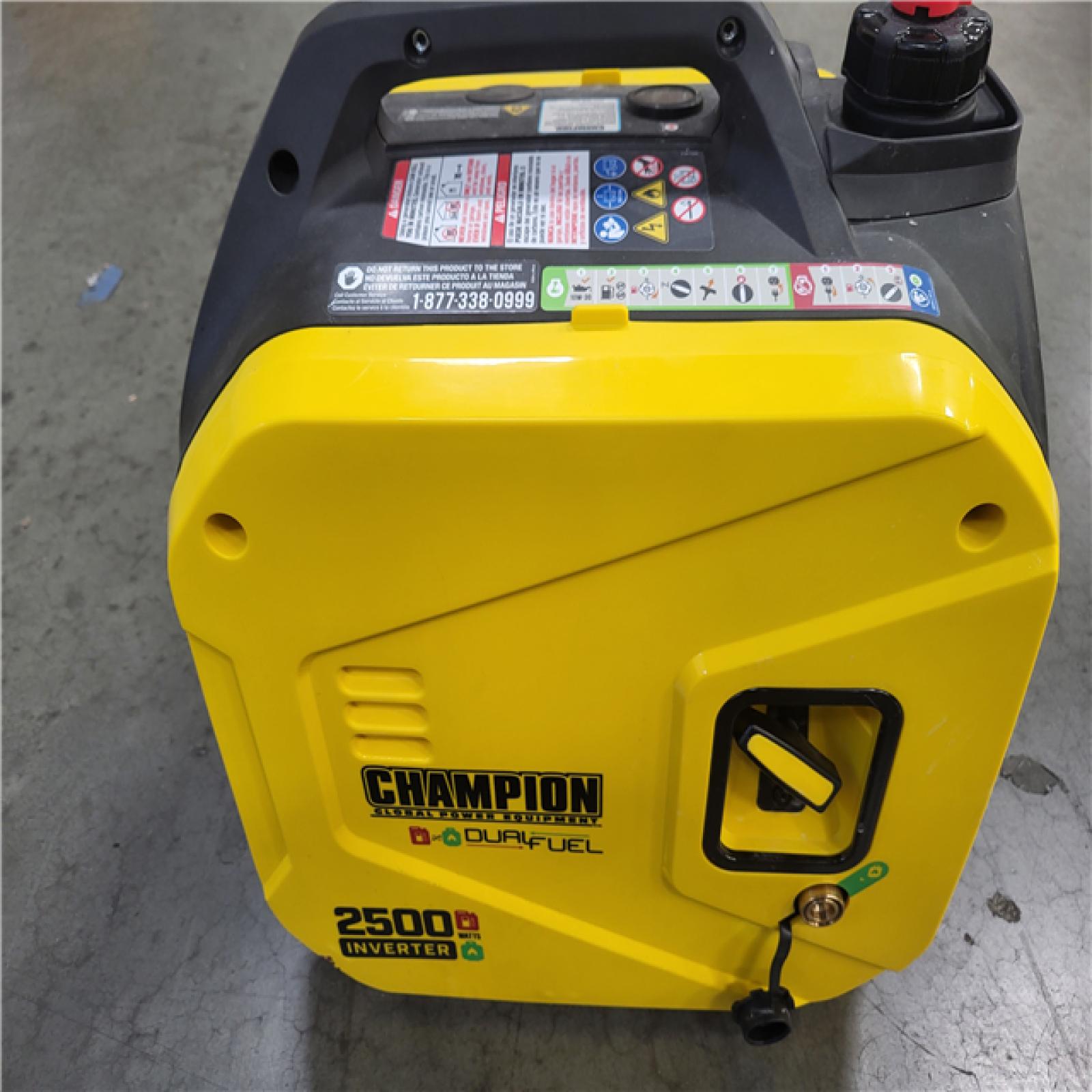 California AS-IS CHAMPION GENERATOR 2500 WATTS