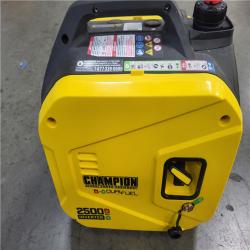 California AS-IS CHAMPION GENERATOR 2500 WATTS