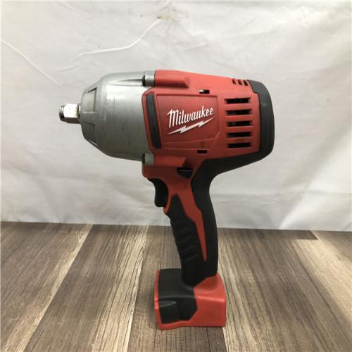 AS-IS Milwaukee 18V Lithium-Ion Cordless 1/2 in. Impact Wrench W/ Friction Ring (Tool-Only)