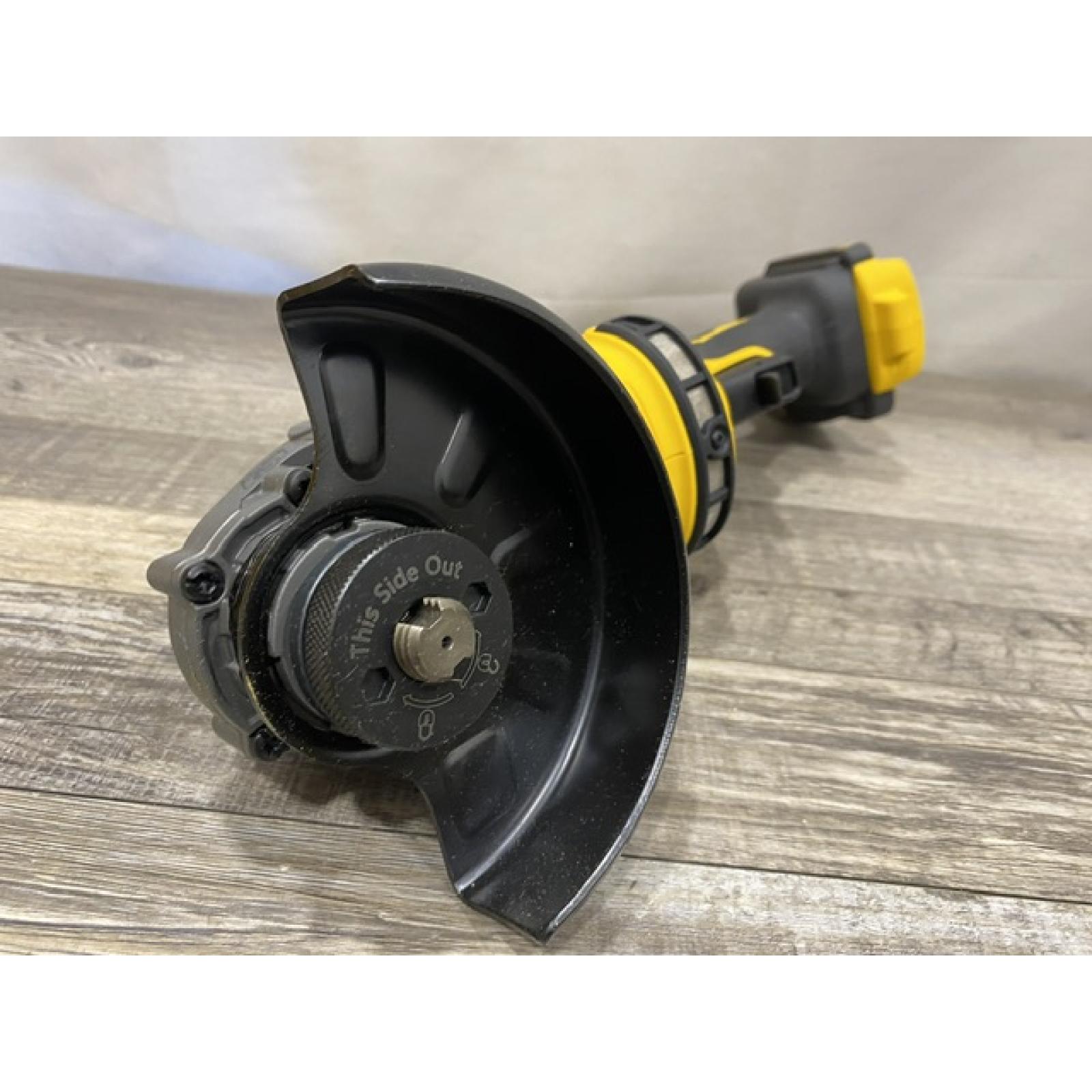 AS-IS DEWALT 60V MAX Cordless Brushless 4.5 in. to 6 in. Small Angle Grinder with Kickback Brake (Tool Only)