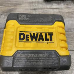 AS-IS DEWALT 20V/60V MAX FLEXVOLT Lithium-Ion 9.0Ah Battery and Charger Starter Kit