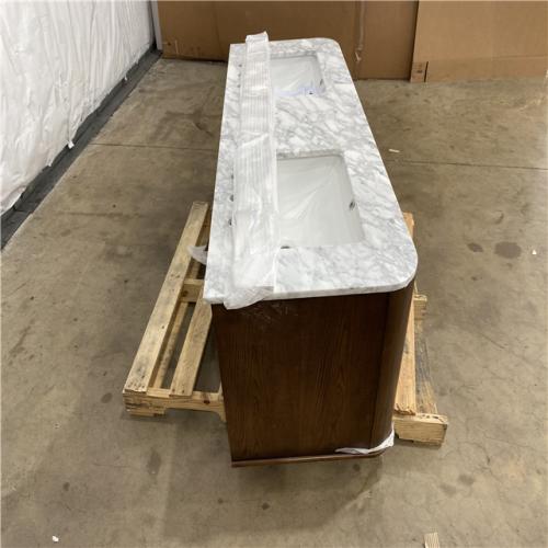 Houston Location AS IS - 60in Freestanding Mounted Vanity