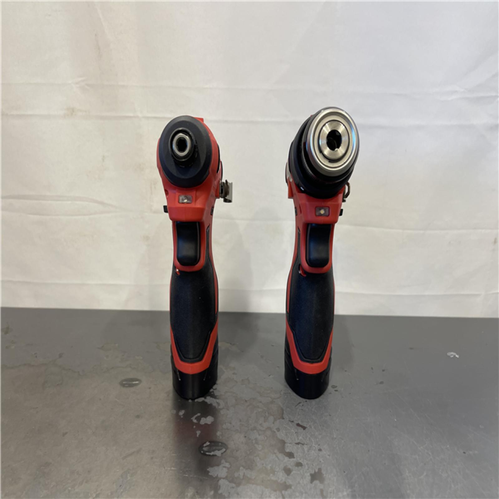 AS-IS- Milwaukee M12 Cordless Brushless 2 Tool Combo Kit