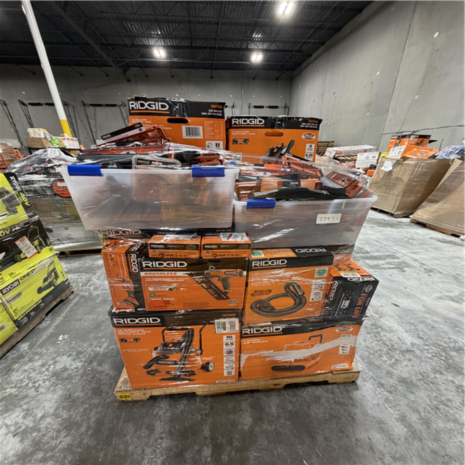 Atlanta Location AS-IS Tools Partial Truckload (6 Pallets) 7797-C