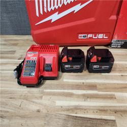 HOUSTON LOCATION - AS-IS (APPEARS LIKE NEW) Milwaukee  FUEL 18V Lithium-Ion Brushless Cordless Hammer Drill and Impact Driver Combo Kit