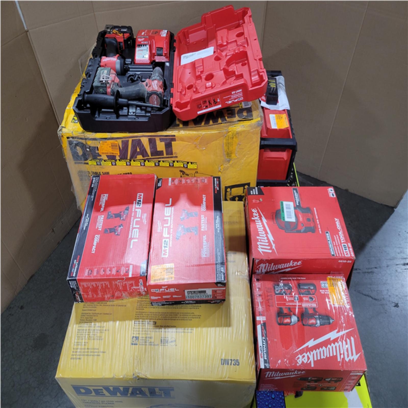 CALIFORNIA AS-IS TOOL PALLET