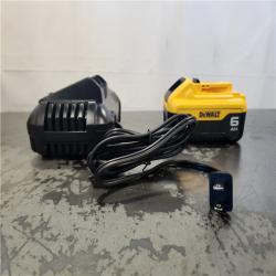 AS-IS- DEWALT 20V MAX Lithium-Ion 6.0 Ah Battery and Charger