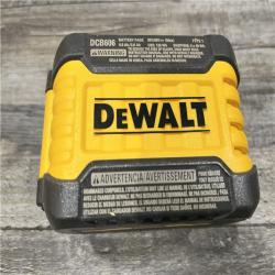 AS-IS DEWALT FLEXVOLT 20V/60V MAX Lithium-Ion 6.0Ah Battery Pack Kit