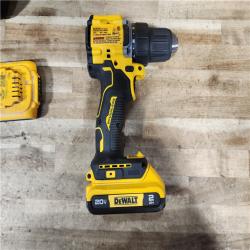 HOUSTON LOCATION - AS - IS DEWALT Atomic 20V Lithium-Ion Cordless Compact 1/2 in. Drill/Driver Kit