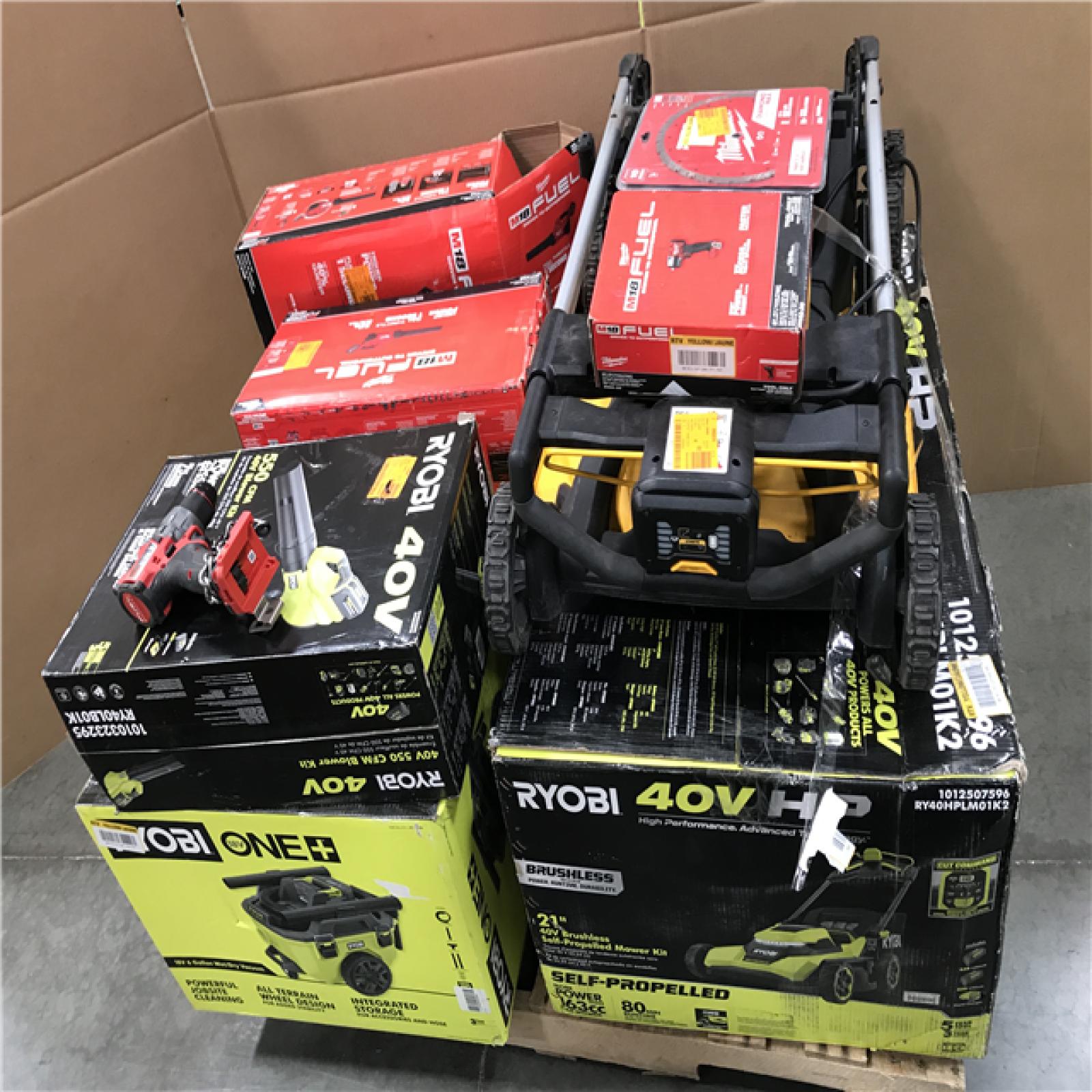 CALIFORNIA AS-IS TOOL PALLET