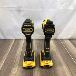 AS-IS DEWALT ATOMIC 20-Volt MAX Lithium-Ion Cordless Combo Kit
