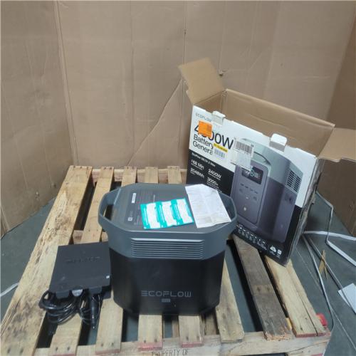 CALIFORNIA AS-IS ECOFLOW BATTERY GENERATOR