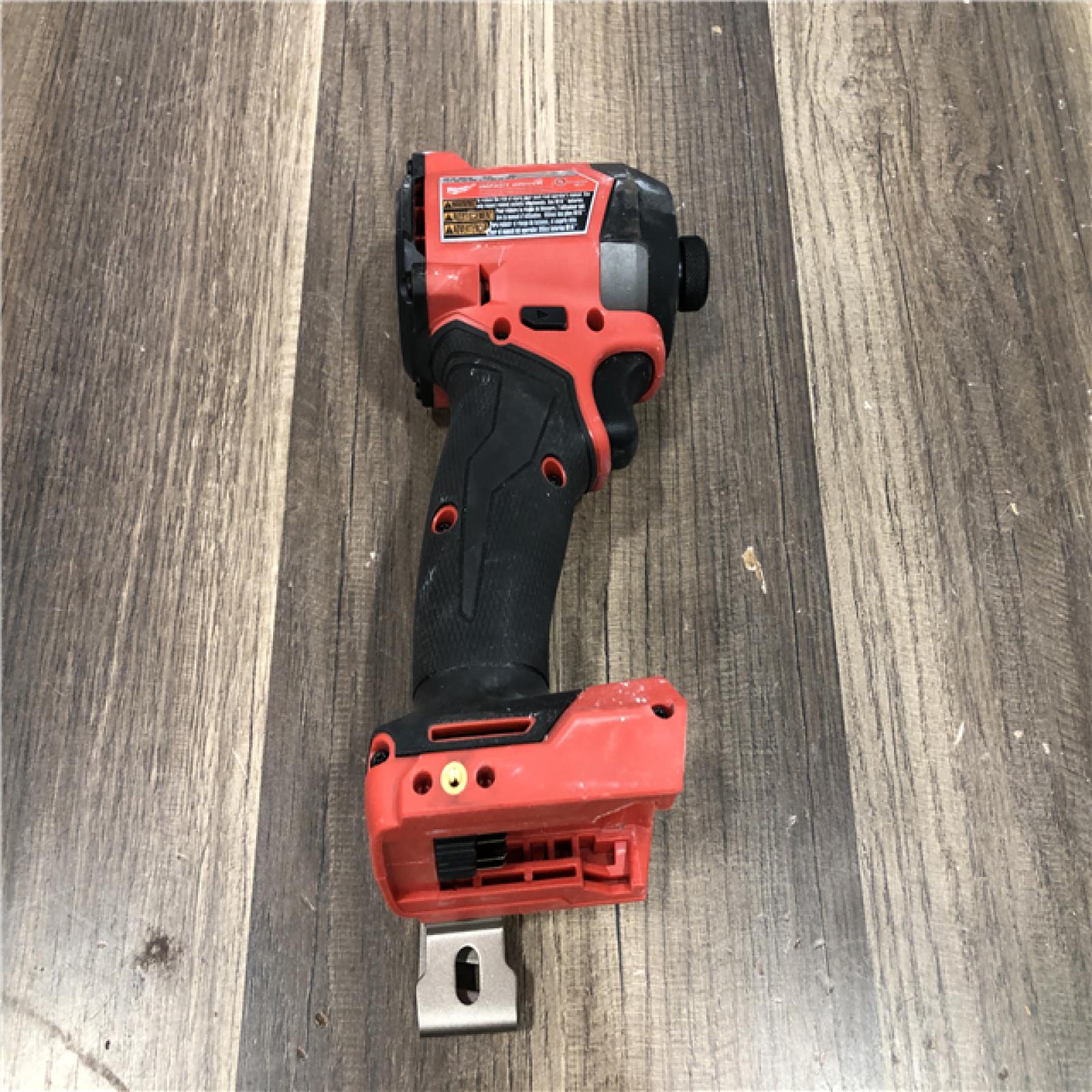 AS-IS Milwaukee FUEL 18V Lithium-Ion Brushless Cordless 1/4 in. Hex Impact Driver (Tool-Only)