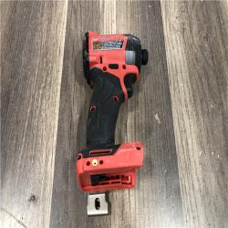 AS-IS Milwaukee FUEL 18V Lithium-Ion Brushless Cordless 1/4 in. Hex Impact Driver (Tool-Only)