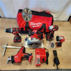 Milwaukee 18V Lithium-Ion Cordless (5-Tool) Combo Kit