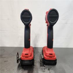 AS-IS- Milwaukee18V Lithium-Ion Brushless Cordless Compact Drill/Impact Combo Kit