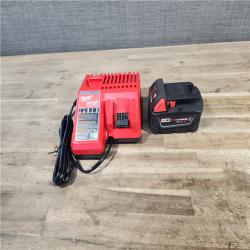HOUSTON LOCATION - AS-IS Milwaukee M18 1/2 in. Cordless Brushless High Torque Impact Wrench Kit (Battery & Charger)