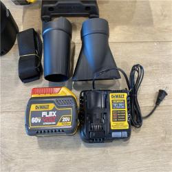 AS-IS DEWALT FLEXVOLT 60V MAX 160 MPH 760 CFM Brushless Cordless Axial Blower Kit